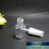 10 ML Refillable Perfume Bottle Empty Plastic Makeup Container Transparent Fine Mist Spray Portable Square Atomizer 50pcs