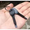 Skruvmejslar Keychain Outdoor Pocket Mini Skruvmejsel Set Ring med slitsade Phillips Handnyckelhängen Lin4159 UEXS8 8DBH4456987