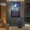 Abstrait Peinture Trois Clouds Mur Art Pictures pour salon, couloir Toile peinture Décoration moderne Nonfamed