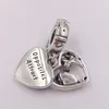 925 Sterling Silver boho jewelry making supplies kit pandora love heart DIY charms pop it bracelet for women men teen bangle chain beads necklace set fit Europe style