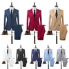 Traje Homme Mens Blazer Suit Conjustes Homme Slim Smoking Coat Calças Formal Noite Jantar Noivo Noivo X0608