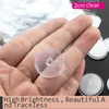 Invisible Adhesive Hanging Buttons 20mm Plastic Hook Mount Ceiling Wall Eye Sofa Furniture Self Adhesive Eyelet Clear