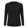 Clothing Women Tops Tees T-Shirts Womens Yoga Fitness Sports Running Dance Training Blouse Soft Breathable Quick-drying Long Sleeve girls joggers