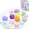 24 шт. / Установить Squishy Toy Modific Animal AntiStress Ball Mochi Игрушки для стресса Средства для облегчения приготовления с стрессовым рельефом 0681