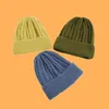 Kobiety Dziewczyna Luksusowy Winter Kapelusz Twist Wzór Czapki Cukierki Kolory Kapelusze Grube Ciepłe Bonnet Beanie Miękkie Dzianiny Czapki