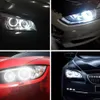 H8 Auto LED Scheinwerfer 120W Angel Eyes Halo Ring Glühbirnen 6500K Für BMW E92 E93 E63 E70 lampen Zubehör Innen