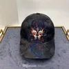 Klassiker Markenbasis Ball Luxus Cap Männer und Frauen Mode Stickerei Design Dragon Lion Baumwoll Baseball Verstellbarer Sport Caual Hat9840579