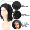 Synthetic Wigs 14Inch Headband Wig For Women Afro Kinky Curly Short Bob Clip Deep Wave Women039s Daily Lolita1406517