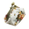 Portefeuilles Vrouwen Clutch Bag Retro Bloem Kleine Portemonnee Dame Vintage Geborduurde Stof Hasp Portemonnee Fresh1