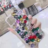 Bling Crystal Diamonds Rhinestone 3D Kamienie Telefon Case Pokrywa dla iPhone 11 Pro Max