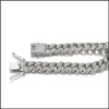 Jewelrymens Bracelets Metal Curve