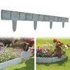 1pc 25x23.5cm effet pierre pavée bordure de jardin en plastique marteau-dans pelouse palissade herbe décoration balcon légumes plante Pot décorations