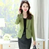 PEOY Mode Frauen Blazer 2020 Casual Büro Dame Arbeit Taschen Jacken Mantel Schlank Koreanischen Stil Solide Frauen Blazer Femme Jacke x0721