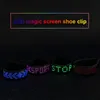 Smart Wristbands LED Shoes Clip Light IP67 Waterproof Night Warning Lights Decoration For Cycling Street Dance .1