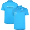 2022 Summer New F1 Racing Suit T-Shirt Formel One Team Polo Shirt Kortärmade anpassade kläder3525