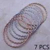 Gold Color Jewels Stainless Steel Fahion Jewelry Cuff Bangles For Woman Bijoux Acier Inoxidable Femme Joyas BF900216 Bangle Inte22