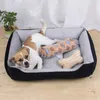 Kennels & Pens Super Soft Sofa Dog Beds Waterproof Bottom Fleece Warm Bed For Plus Size Pet Cat Winter Accessories193U