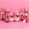 Muñeco de peluche de Gnomo para el Día de San Valentín, Tomte escandinavo, juguetes enanos, regalos de San Valentín para mujeres/hombres, suministros para fiestas de bodas JJE12164