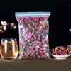 Botões cor-de-rosa secos (comestíveis secos) Vermelho REAL Flower Rose Buds para Chá Bath Foot Bath Casamento Confetti Crafts Acessórios Y0630