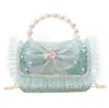 Kinder Geldbörsen und Handtaschen Kleines Mädchen Kleines Münzfach Geldbörse Mädchen Prinzessin Schleife Messenger Bag Baby Clutch Geldbörse