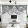 3D -Wandverschluss in der Wandbedeckung Tapete moderne abstrakte geometrische Jazz White Marmor Wohnzimmer Schlafzimmer Hausdekoration Malpapier Tapeten5426741