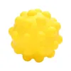 تملأ ألعاب تململ تقليل الضغط الملون الملون على شكل كرة بوبر على شكل لعبة Popper Fingertip Sensory Toy For Children