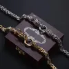 Bracelet Dragon en acier pour hommes, chaîne à maillons, décoratif multifonctionnel, collier de taille, pendentif de voiture, 1m de Long, utilisé pour