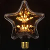 Retro LED Spiraal Filament E27 Gloeilamp 3W Warm Geel AC85-265V A60 T45 ST64 T185 T225 G80 G95 G125 Vintage Edison Lamp