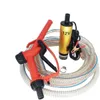 DC 12V24V Refueling Gun Combination Set Electric 5 meter Steel Oil Hose Submersible Fuel Pump4834391