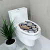 1pcs 3D 화장실 스티커 장식 벽지 욕실 장식 액세서리 벽 스티커 무라크 룸 홈 장식 WC 스티커 장식