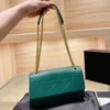 Designer Borsa a tracolla da donna da sera Borsa a tracolla Tote Borse a tracolla Lettere Catena a righe Geometrica Pianura interna Tasca con cerniera Borse da donna di lusso Portafoglio