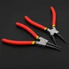 4Pcs/Set Portable 7" Internal External Pliers Retaining Clips Multifunctional Snap Ring Circlip Pliers For Hand Tool 211110