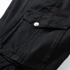 Pantaloncini cargo militari multi tasca larghi da uomo estivi di alta qualità Pantaloncini tattici da uomo in cotone maschile Pantaloni corti senza cintura 210322