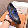 L5 2020 Nya Mens skor Äkta läder Casual Skor British Style Brand Formal Fashion Flats Män Skodon Högkvalitativ Sko Oxford