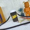 Kaffekopp Designerväska Dam Crossbody-väskor Liten Mini Modehandväska med Kepsar