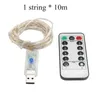 Strings 3Mx3M 300 LED Curtain Lights Romantic Christmas Wedding Decoration Outdoor Icicle String Light Remote-control 8 Modes USB Lamp