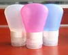 500pcs Travel Refillerbara flaskor Silikon Hudvård Lotion Shampoo Gel Squeeze Bottle Tube Containers Squeeze Kits Botella