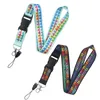 Keychains Chemistry Table des éléments Lanyards Chain de clé Colorful Imprimez les sangles de couvre-clés Téléphone Corde Rope Teachers GIF7826898