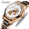 LIGE Sunkta Watch Women Watches Reloj Mujer Relogio Feminino Reloj Ladies Watch Montre Femme Zegarek Damski Relojes Para Mujer 210517