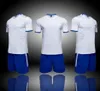 moda 11 set di maglie vuote della squadra, personalizzate, allenamento calcio indossa maniche corte in esecuzione con pantaloncini 0005