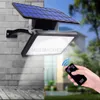 800LM Solar Garden Light 48LEDS IP65 Integrate Сплит Солнечные лампы с удаленным регулируемым углом Угол Открытый солнечные стены Света для уличного парка Сообщество Дорожный проход