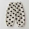 Summer born Baby Pants For Boys Girls Clothing Cotton Heart Polka Dot Pattern Trousers Tobbler Kids Loose Casual 211103