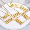 1990039S女性の誕生日ネックレス番号1990 1992 1993 1994 1995 1996 1998 1999 Gold Vintage Necklace Gift Y120431032059215