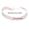 Fashion Simple Ribbon Choke Pendant Choker Handmade Creative 3PCS Adjustable Necklace Collar For Women Chokers