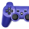 وحدة تحكم Dualshock 3 لاسلكية تعمل بالبلوتوث لوحدات تحكم لعبة PS3 Vibration Joystick Gamepad مع صندوق البيع بالتجزئة DHL Fast