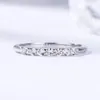Kuololit 100% naturalny Moissanite Topaz pierścionek z kamieniami szlachetnymi dla kobiet stałe 925 srebro obrączka prezenty Fine Jewelry