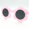 2021 Ronde Bloemvorm Baby Zonnebril Roze Geel Snoep Kleur Kinderen Decoratieve Sunglass Kids Outdoor Zonnebril 6 Kleuren Jongens Meisjes Brillen