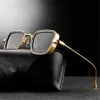 2021 Nuovi occhiali da sole a vapore in metallo vintage Uomini da sole Donne Retro Square Men039s Sole occhiali da sole Eyewear Trendy Eyewear Uv4004535425