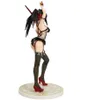 23 cm Anime Sexy Girl Figure Toys Date A Live Tokisaki Kurumi Lingerie Pistol Pigiama nero ver. Bambola modello giocattolo in PVC Action Figure X0503