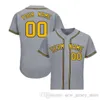 Custom Man Baseball Jersey Broderad Stitched Team Any Name Any Number Uniform Size S-3XL 020